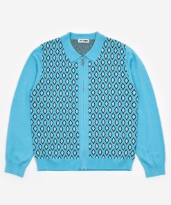 TTT MSW Diamond Knit Polo - Blue TTT MSW We'll collaborate with